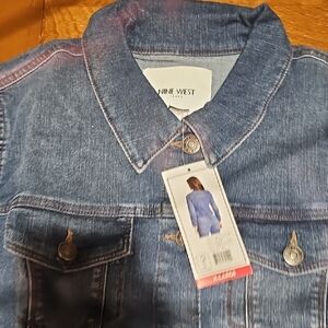 Nine West Indigo Denim Jacket